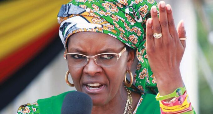 Zimbabwe arrests four for booing Mugabe’s wife