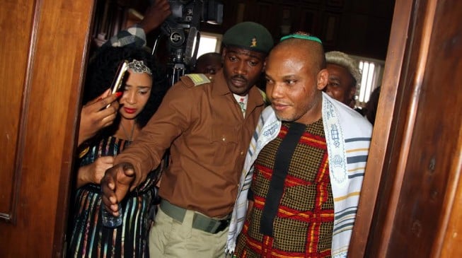 Kanu: DSS killed 9 people who came to visit me in prison