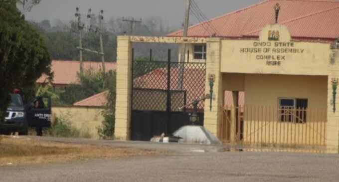 Police seal off Ondo assembly