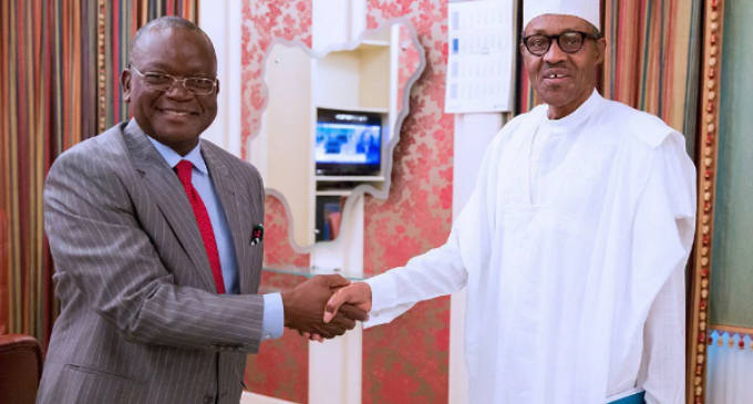 Ortom: Buhari did not ask governors to clear salary arrears before Christmas