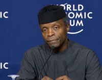 We simply can’t allow the naira to float, says Osinbajo