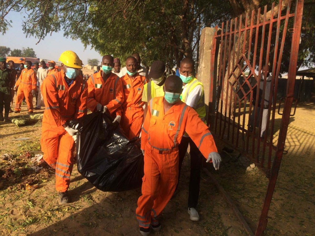 PIC.2. BOMB BLAST IN DALORI NEAR MAIDUGURI IN BORNO