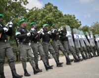 Somalia honours 136 Nigerian police officers