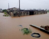 Many homeless as rainstorm destroys ‘100’ buildings in Ekiti