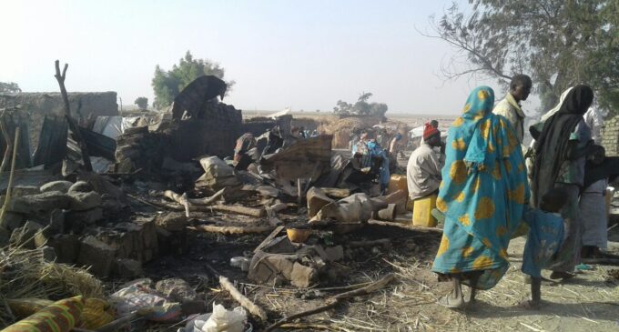 DHQ blames air strike which killed 126 on ‘lack of appropriate marking’