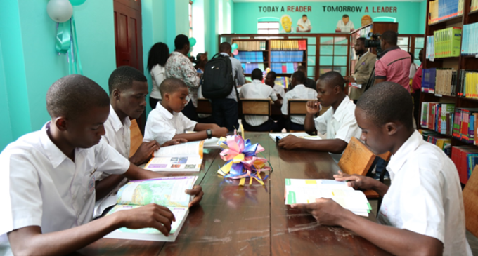 Sahara Group renovates library to boost learning in Tanzania