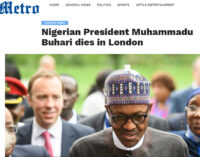 Those spreading false reports about Buhari ‘should be punished’