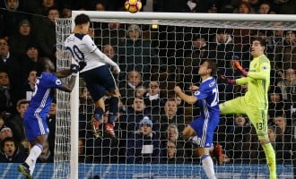 Alli’s brace ends Chelsea’s winning run, sends Arsenal out of Top 4