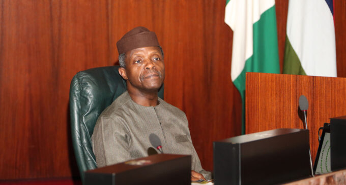 No provision for new VP’s residence in 2016, 2017 budgets, says Osinbajo