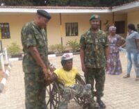 Man brutalised by 2 soldiers gets cash gift from army