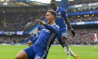 Moses shines, Iwobi quiet as Chelsea thrash Arsenal