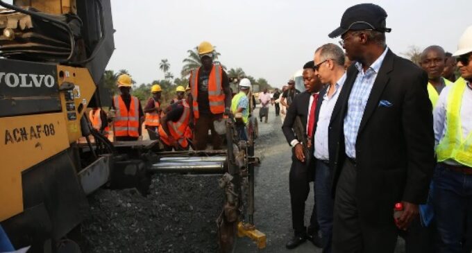 Fashola: I doubt if there is any state where roads are not being built