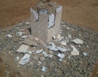 El-Rufai kicks as foundation of proposed military base in southern Kaduna is vandalised