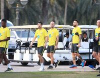 Iheanacho trains with Man City squad in Abu Dhabi