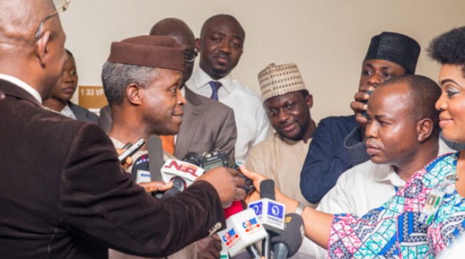 Economic crisis: We are open to advice, says Osinbajo