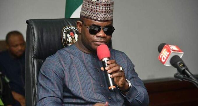 Yahaya Bello accused of registering with INEC twice
