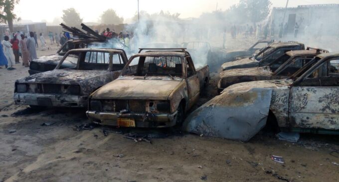 Troops kill six ‘suicide bombers’ in Maiduguri