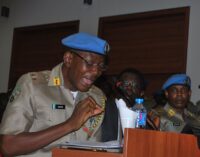 Peace Corps commandant’s trial stalled over masters examination