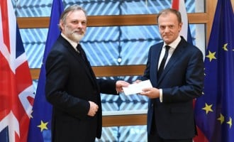 Finally, UK triggers article 50 to activate EU divorce