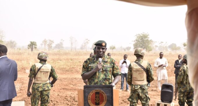 Buratai: New army uniform sends signal when you are in danger