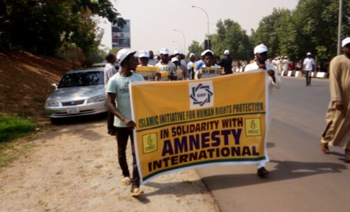 CSOs stage solidarity rally, say Amnesty can’t be forced out of Nigeria
