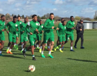 NFF says no France training camp for Super Eagles