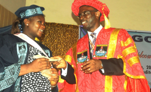 Lady who wrote UTME 7 times is best graduating student in LASU
