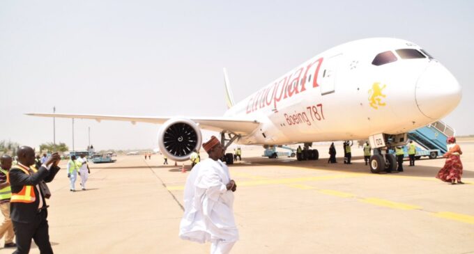 VIDEO: Ethiopian Airlines lands in Kaduna