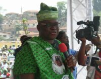 Fayose: ‎I’ll snatch power from Buhari… I’m the next president