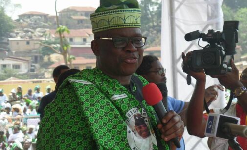 Chibok girls used to divert attention from Buhari’s health, says Fayose