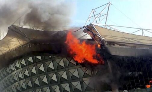 Fire damages stadium of Obafemi Martins’ Chinese club
