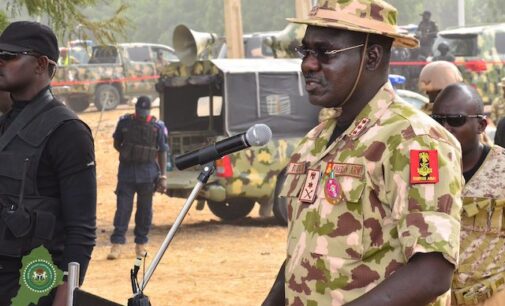 Buratai tells troops to go into bushes, forests to clear out Boko Haram insurgents