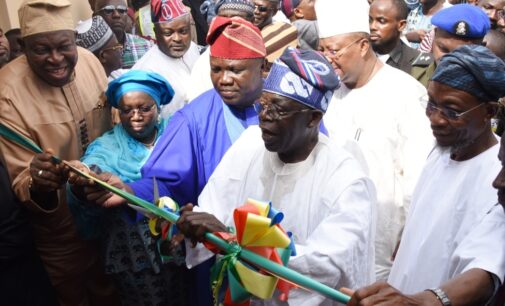 Tinubu: I was worried when Ambode took over but he has made me proud
