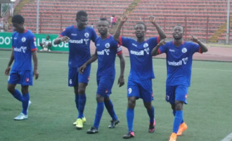 Rivers United defeat KCCA of Uganda in CAF Confederation Cup