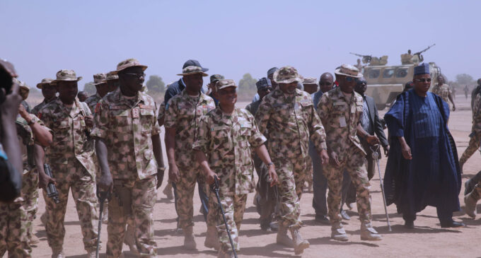 ‘There’s no better time than now’ — Buratai asks his men to destroy Boko Haram