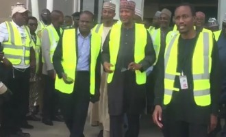 Plane lands in Abuja airport for the first time in six weeks