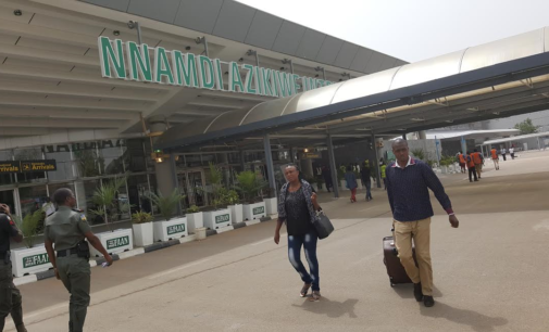 Abuja airport reopened hours after runway mishap