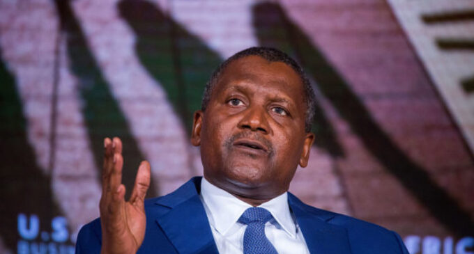 We should pray that oil prices remain low, says Dangote