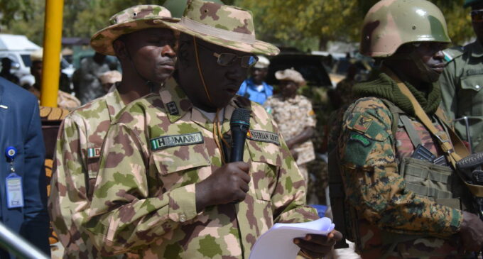 Army clears 593 Boko Haram suspects, hands them over to Borno govt
