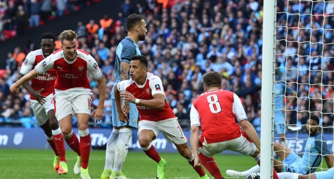 Arsenal pip City 2-1, to face Chelsea in FA Cup final
