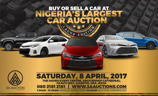 3A Auctions House to sell cars, art work on Saturday