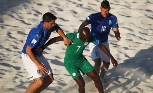 Beach Soccer World Cup: Nigeria’s Sand Eagles spanked by Italy
