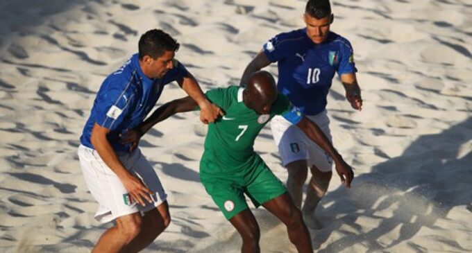 Beach Soccer World Cup: Nigeria’s Sand Eagles spanked by Italy