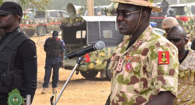 Stay away from north-east conflict zones, Buratai tells aid organisations