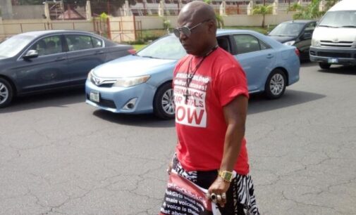 Charly Boy on lone journey to Aso Rock