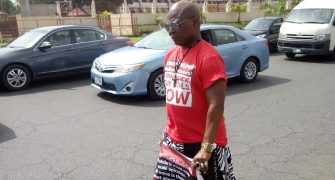 Charly Boy on lone journey to Aso Rock