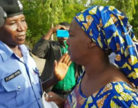 Chibok mothers clash with police at Aso Rock entrance
