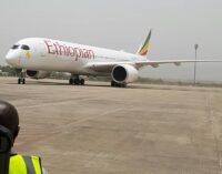 Ethiopian Airlines lands in Abuja as airport reopens after six weeks