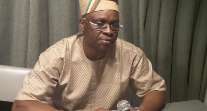 Fayose is biting the fingers that fed him, says Lagos PDP chairman