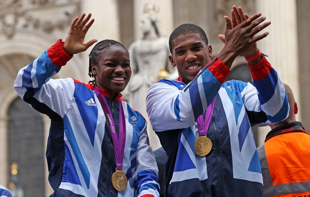 At 2012 Olympics where he won a Silver medal